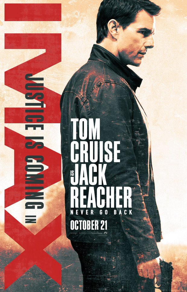 Jack Reacher Never Go Back, nuevo trailer y póster