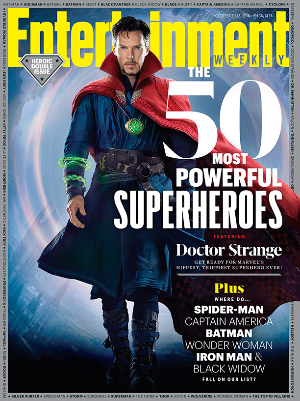 Doctor Strange portada de Entertainment Weekly y trailer 2 alternativo