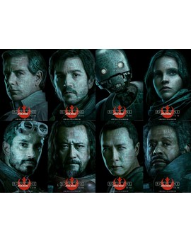 Pósters de los personajes de Rogue One