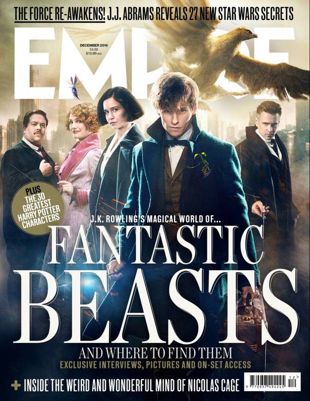 Animales Fantásticos, otra portada de Empire