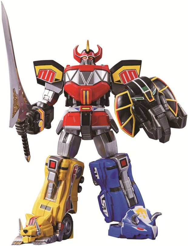 El nuevo Megazord de Power Rangers, y no se parece nada al de abajo ↓↓↓↓↓↓
