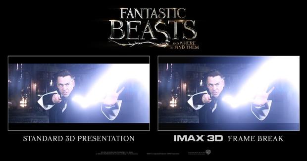 Así se verá "Animales Fantásticos" en las pantallas de las salas Imax® 3D