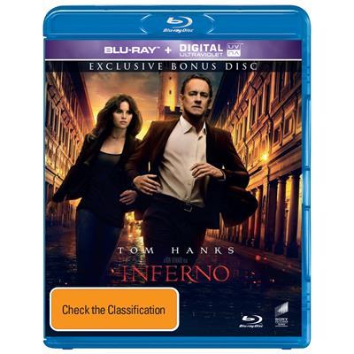 INFERNO, contenidos extras del bluray