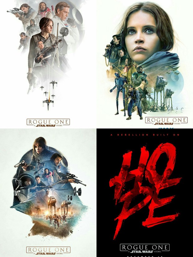 Cuatro nuevos póster de Rogue One