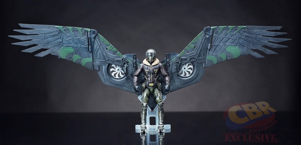 El Buitre, imágenes de la figura de Marvel Legends