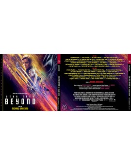 Star Trek Beyond: The Deluxe Edition, banda sonora expandida limitada a 5000 copias ya a la venta por  Varese Sarabande 
