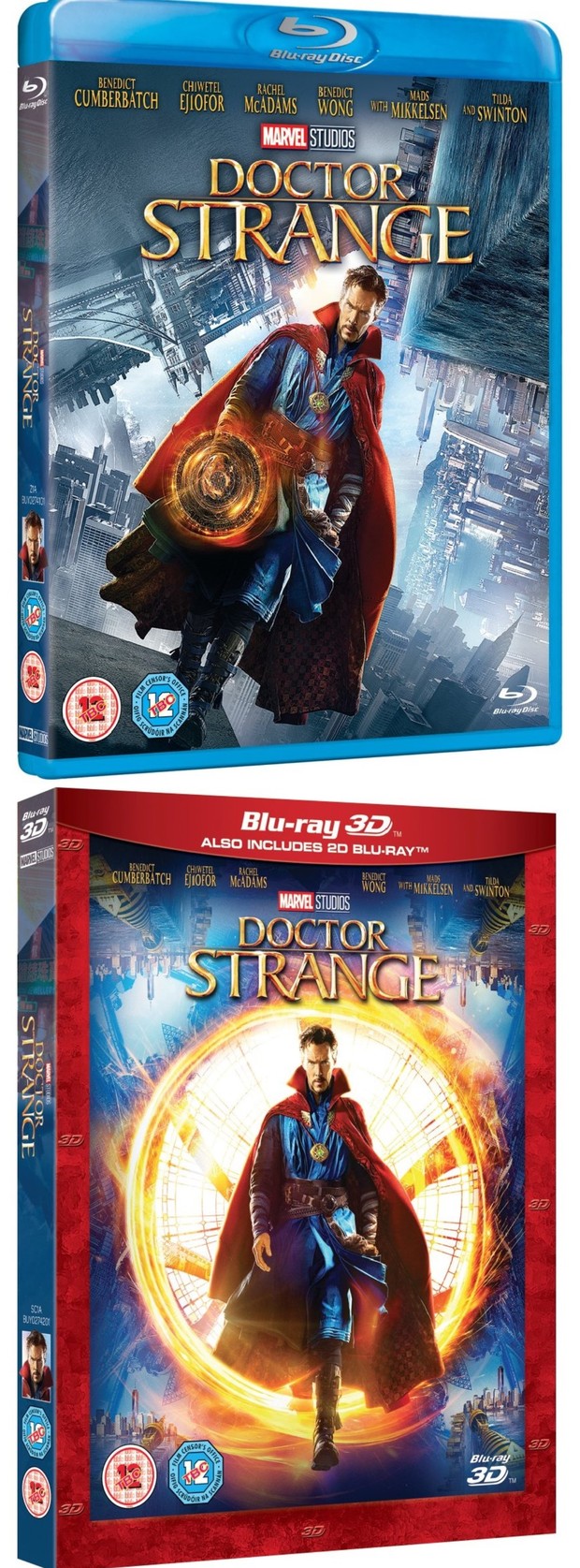 Doctor Strange, carátulas oficiales