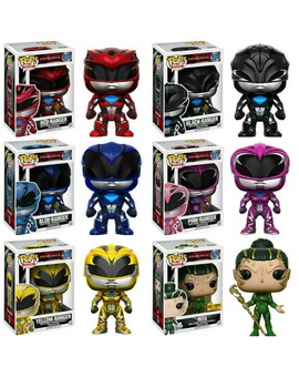 Funkos de los nuevos Power Rangers