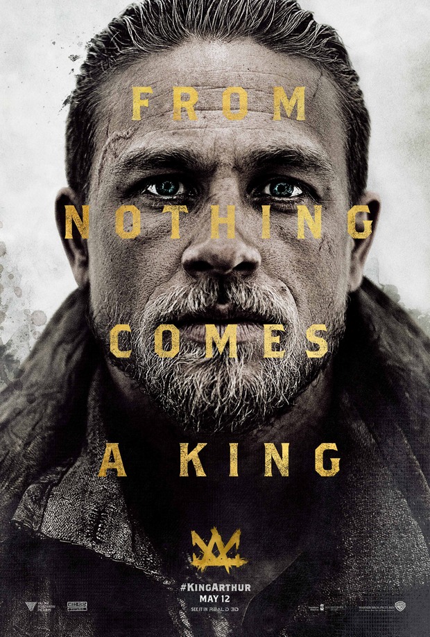 King Arthur Legend of the Sword, póster