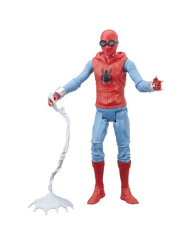 Figura de SpiderMan Homecoming con el traje casero