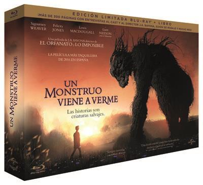Un monstruo viene a verme, edición limitada con libro 