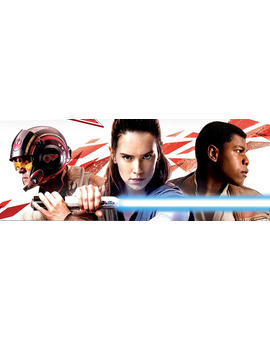 Primer vistazo a Rey, Poe y Finn en THE LAST JEDI