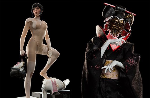 Estatuas escala 1:4 de Weta de Ghost In The Shell