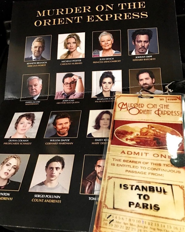 Asesinato en el Orient Express de Kenneth Branagh, reparto