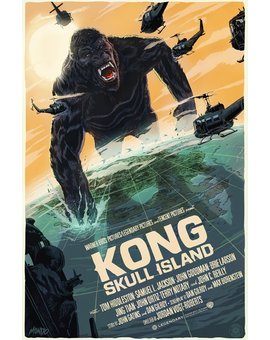 KONG Skull Island, póster de Mondo