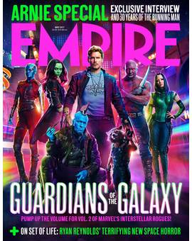 Guardianes de la Galaxia Vol 2. Portada de EMPIRE