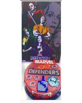 Arte promocional de Los Defensores