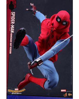 Figura de Hot Toys del traje casero de Spiderman en Homecoming