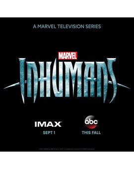 Marvel´s InHumans, logo de la serie que se estrenará en cines IMAX® el 1 de septiembre