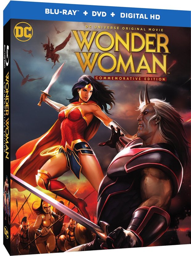 Caratula de la edición conmemorativa de Wonder Woman que (actualización) según nuevas informaciones no traerá el corte de la directora clasificada R