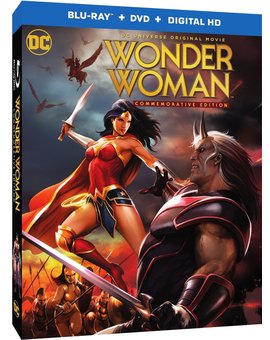 Caratula de la edición conmemorativa de Wonder Woman que (actualización) según nuevas informaciones no traerá el corte de la directora clasificada R