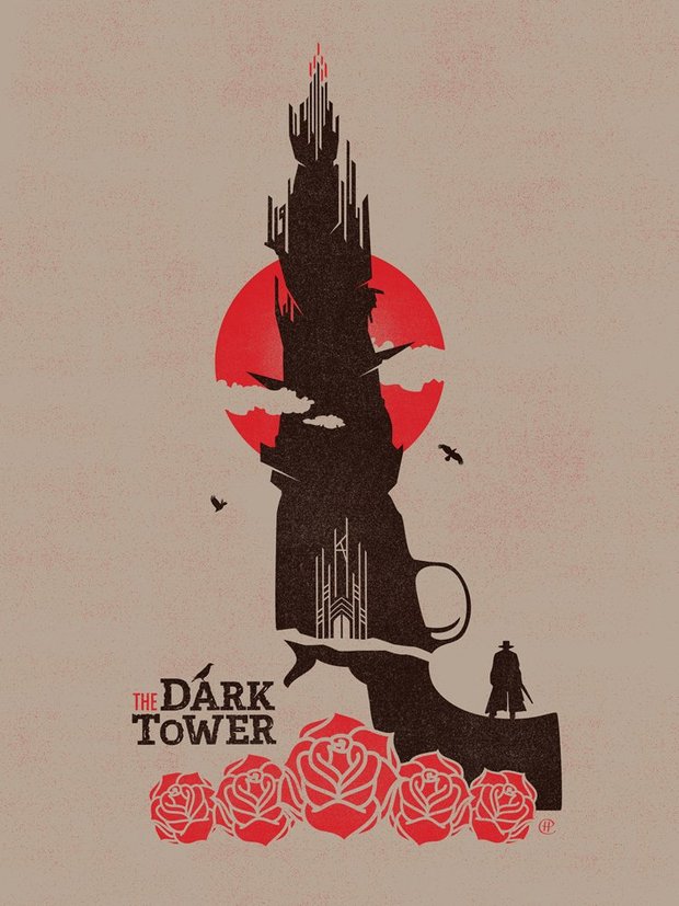 Póster ganador del concurso de arte fan de La Torre Oscura