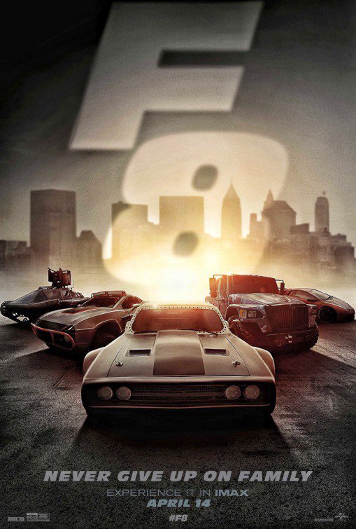 La duración oficial de The Fate of The Furious es 136 minutos 