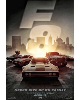 La duración oficial de The Fate of The Furious es 136 minutos 