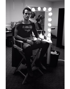 Foto de la primera prueba de Zack Snyder con Henry Cavill