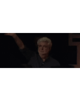 ¡¡¡¡George Lucas!!!! en el panel de los 40 años de Star Wars