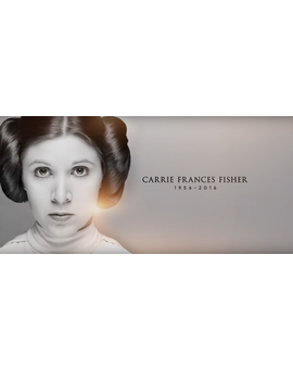 Video tributo a Carrie Fisher