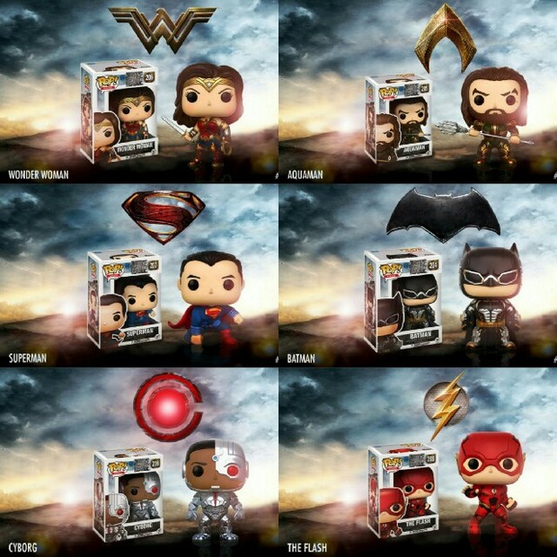 La Liga de la Justicia de Funko Pop!