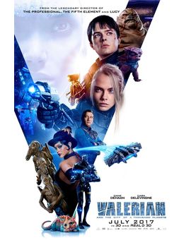 Valerian y la Ciudad de los Mil Planetas, póster