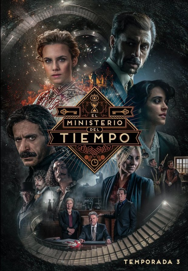 Cartel oficial de la temporada 3 de El Ministerio del Tiempo