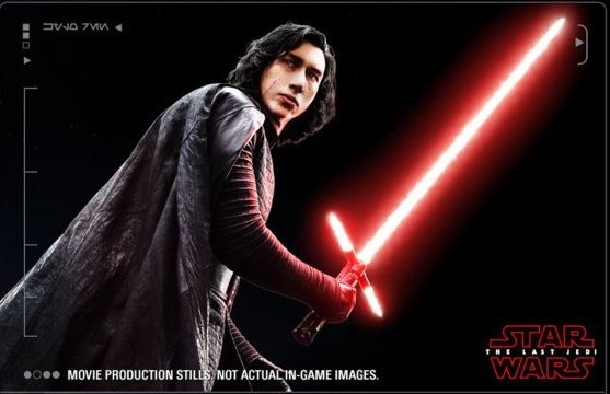 Posible primer vistazo a la posible nueva nave de Kylo Ren en Los Últimos Jedi con un posible gran spoiler