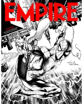 Spider-Man en la portada exclusiva para suscriptores de EMPIRE por Alan Davis