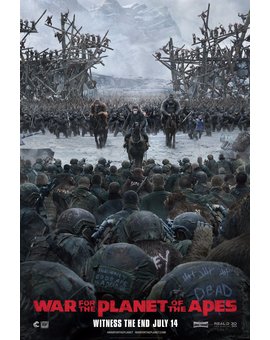 Trailer final y nuevo póster de War For The Planet Of The Apes