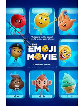 Póster y trailers de la Emoji Película