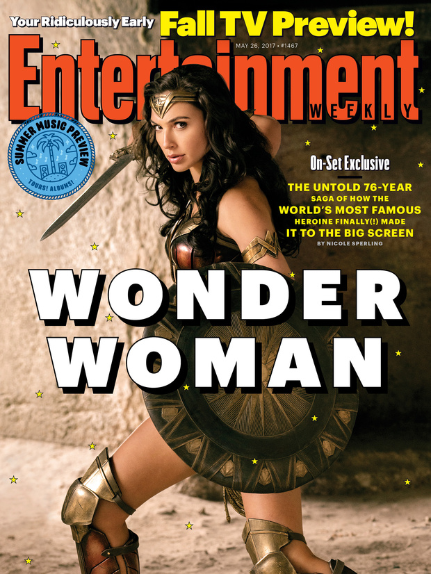 Wonder Woman en portada de Entertainment Weekly