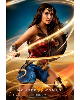 Wonder Woman, nuevo póster compartido por Gal Gadot para  anunciar pases de la película para fans