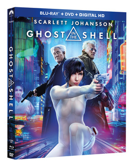 Ghost In The Shell, carátula y 50 minutos de extras más otros 40 exclusivos de un disco extra (en algunas ediciones exclusivas)