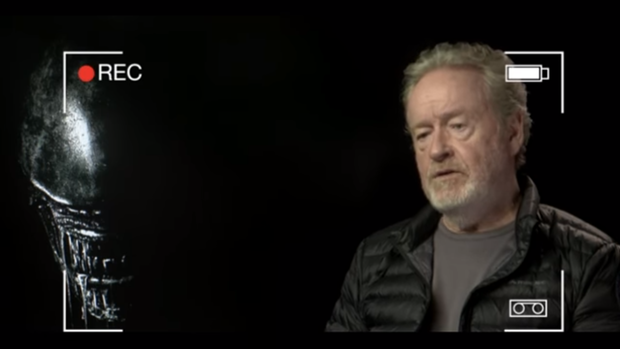 Entrevista a Ridley Scott hablando de la vuelta de los Ingenieros en la secuela de Covenant (ni idea de cuando es el vídeo)