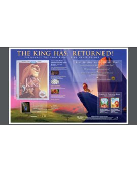 The Lion King Signature Edition con nuevos extras