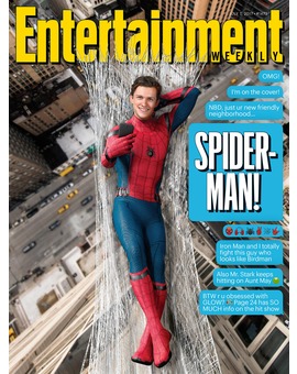 Portada de Entertainment Weekly con SpiderMan