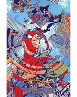 Spiderman Homecoming, póster de Mondo 