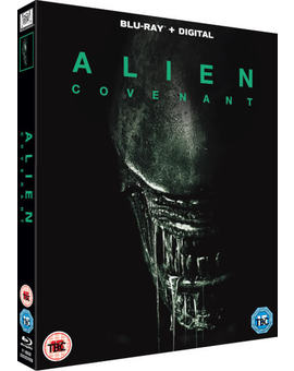 Alien Covenant, funda de la edición inglesa y descripción de las escenas eliminadas del blu-ray