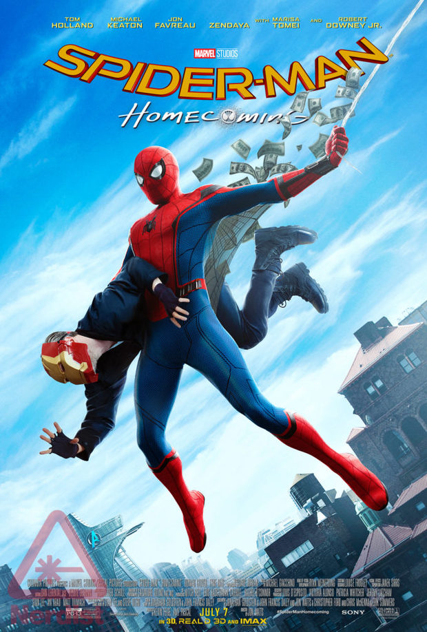 Nerdist presenta un nuevo póster de SpiderMan HomeComing