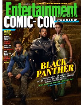 Black Panther (Pantera Negra) en portada (y 11 imágenes) del número doble de la Comic-Con de EW