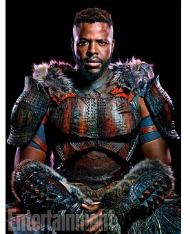 M’Baku, gobernante de la tribu de la montaña de Wakanda; foto de EW