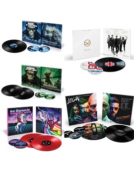 Ediciones con banda sonora en vinilo+bluray+dvd exclusivas de la Comic-Con